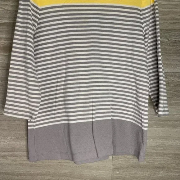 Women’s Croft & Borrow Striped 3/4 Sleeve Blouse - Picture 2 of 7